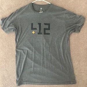 Gray 412 brand shirt